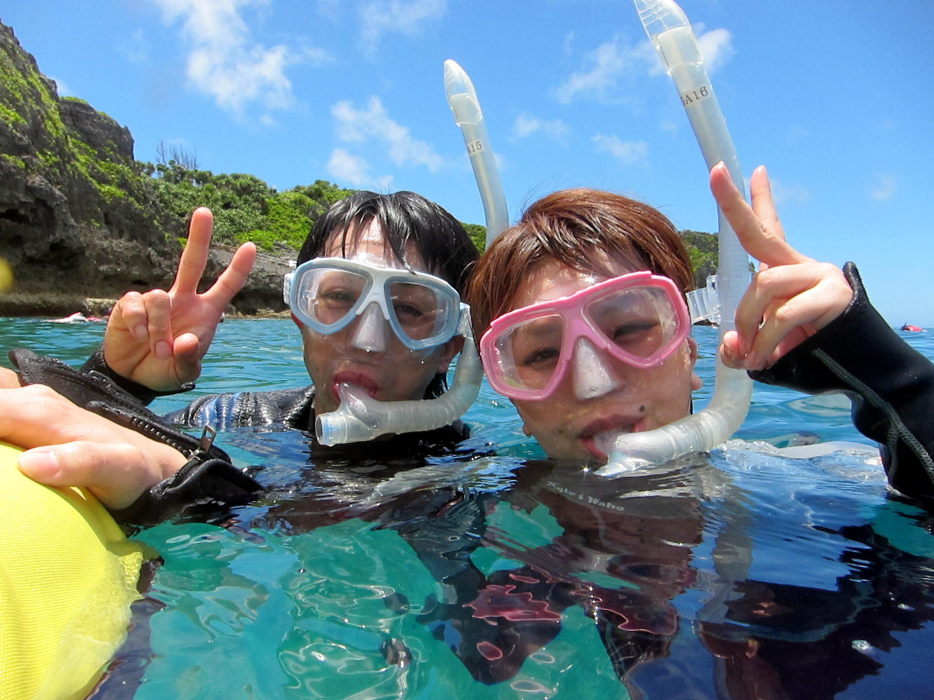 Beach snorkeling