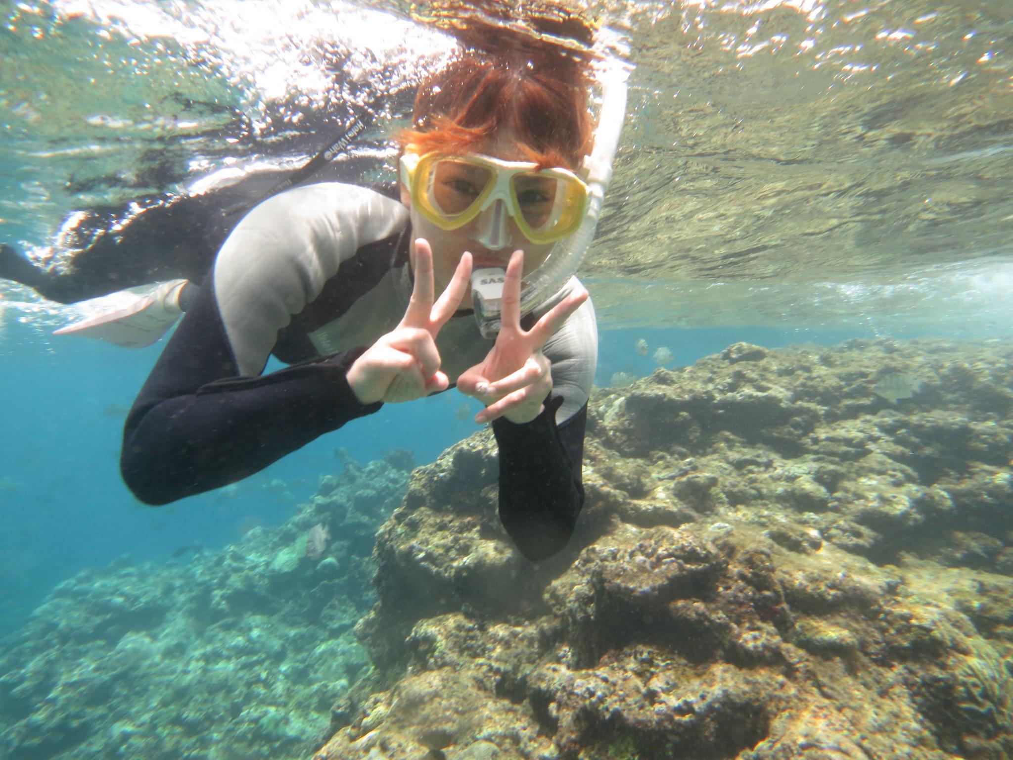 Beach snorkeling