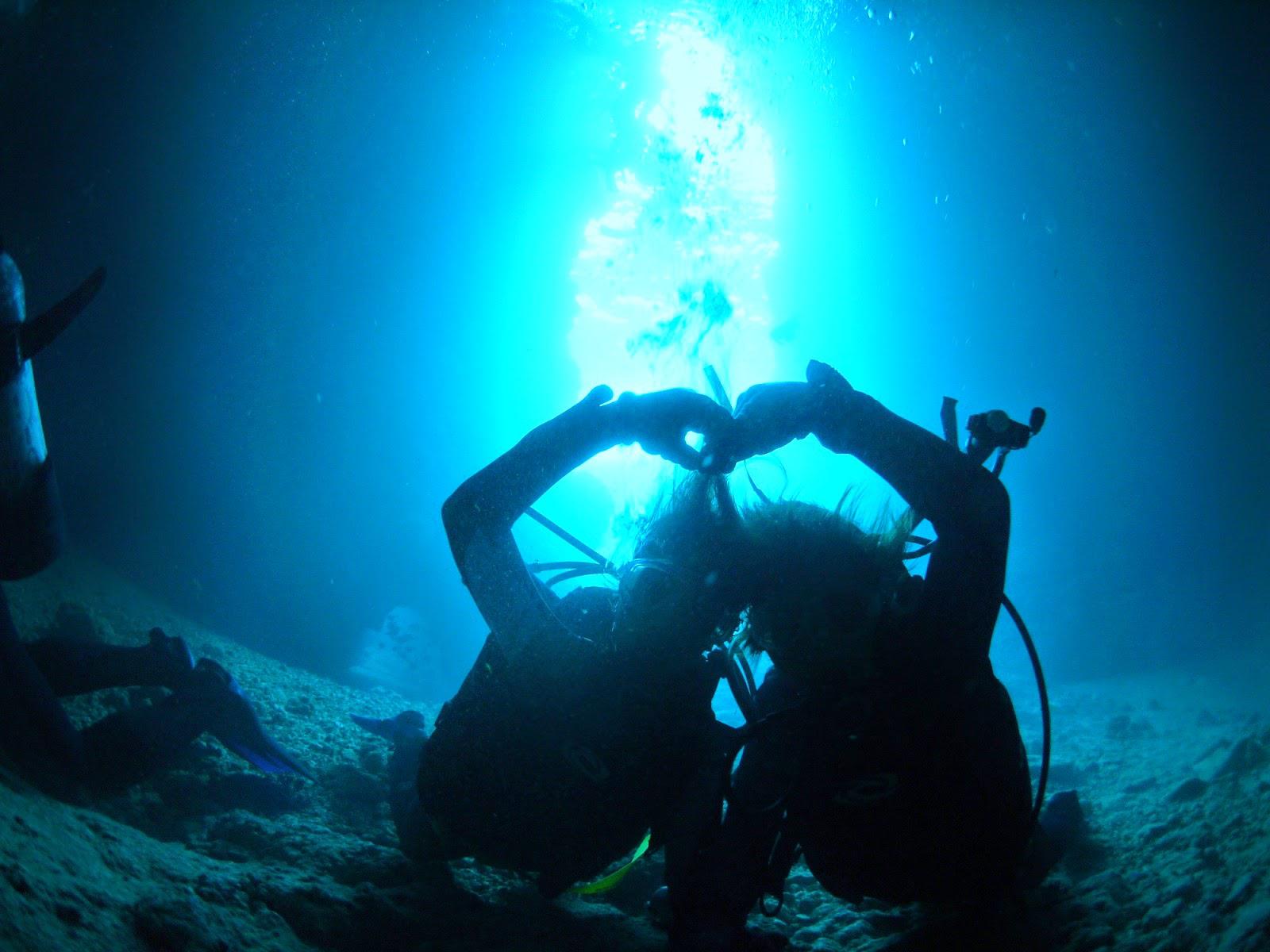 Blue cave boat experience dive